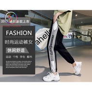 2XL Plus size Women Korean version of the handsome casual tide hundred students loose fashion sports