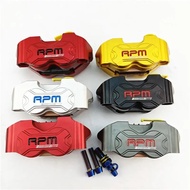 Motorcycle Rpm Brake Caliper Brake Pump 4 Piston 82mm Mounting  For Yamaha Kawasaki Scooter Rsz Jog 