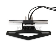 สำหรับ KAWASAKI ZX-6R ZX6R ZX 6R 2007-2018รวมสัญญาณเลี้ยวด้านหลังของรถจักรยานยนต์ที่ยึดป้ายทะเบียนรถ