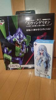 一番賞 新世紀福音戰士 E賞綾波零 初號機 套裝