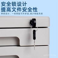 Storage Storage a4 Data Cabinet Plastic with File Cabinet Creation Lock Cabinet Three-Layer File Fil