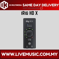 IK Multimedia iRig HD X USB Guitar Interface (iRigHDX)