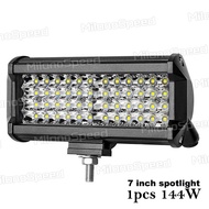 (Dikirim Dari Jakarta) 2PCS Lampu SOROT Tembak Sorot CWL 48 Mata Led WARNA PUTIH / 48 Titik Mata 144