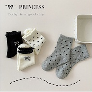 Polka Dot Socks Girls' Socks Cute Kids Socks Kids Socks Anti Slip Socks Kids