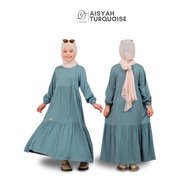 4sisters - Abaya Mecca Turquoise Girls' Gamis