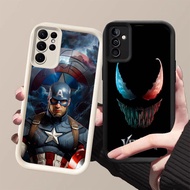 MK-37 Avengers Soft Silicone Casing for Samsung A55 A54 M15 S25 S24 S21 FE Ultra