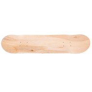 (RNDO) 8Inch 8-Layer Maple Blank Double Concave Skateboards Natural Skate Deck Board Skateboards Dec