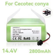 14.4v and 2800mAh spare battery,Compatible with Ecovacs Deebot N79,N79S,DN622 and Eufy RoboVac 11,11
