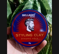Bellagio Pomade Styling Clay Dynamic Hokd / Mega Hold 90 gr / Minyak Rambut Bellagio