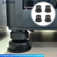 OKCATZONE 4Pcs 3D Printer Anti Vibration Feet Pad Anti-slip Anti-Shock Dust-proof Rubber Foot Pad Fo