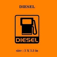 DIESEL CUTTING STICKER