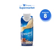 [Bundle of 8] Ensure Plus Chocolate (237ml)