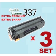 3PCS CANON EXTRA PREMIUM 337 PRINTER TONER (EXTRA 3000PGS)