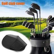 BEAUTYBAR8 Golf Iron Headcover Durable Protector Case Golf Training Equipment PU Leather Iron pole c