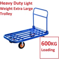 Extra Large 1.2 meter Trolley 600KG Heavy Duty Light Weight Extra Long Iron Foldable Hand Truck 重型推车