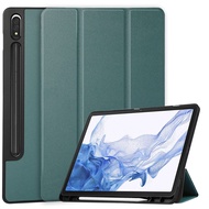 For Samsung Tab S10Lite/S10 FE/ S9/ S9 FE/ S9 FE+/S10 FE+/ S10+/S9+ With Pen Slot Smart Case Samsung