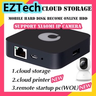 EZTECH personal cloud hard disk adapter cloud storage NAS hard disk become online HDD WAN/LAN access