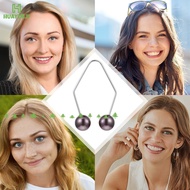 HUAYUEJI 1 Pair Dimple Maker for Cheeks, Facial Beauty Tools Easy to Wear Dimple Trainer, Alloy Pear