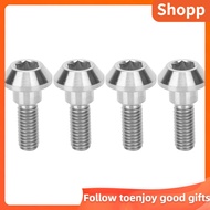 Shopp Titanium Alloy Brake Fixed Screw  Portable Sturdy Bike Disc Bolt for Cycling Bicycle