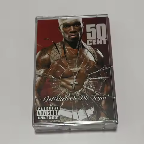 Rap 50 Cent Music Tape Get Rich or Die Tryin Album In da Club Cassettes Cosplay Walkman Car Recorder