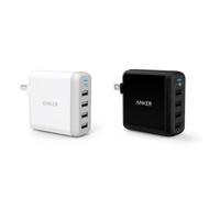 [Trying To Lime] 18 Months Anker PowerPort 4 40W USB Charger Fast Charge PowerIQ Black White