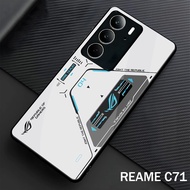 Softcase Glass Glossy For Realme C73 C75 C71 Cassing hp Realme C73 C75 C71-Protective Case hp Realme