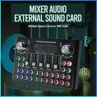 COD LEEDOAR Mixer Audio External Sound Card Live Voice Changer 18 Effects - F007C / sound card sound