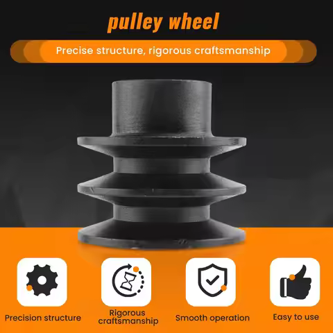 KSOL V Belt Pulley Bore Die Double Groove for 168F 170F GX110 GX120 GX160 GX200 7HP ATV Go Kart Engi