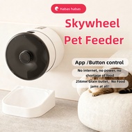 cat feeder automatic🔥Penyedia Makanan Kucing Automatik Dinding: Anti Terguling, Bebas Bakteria, & Mu