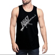 AK47 Men's Singlet Sleeveless T-shirt / Men's Lekbong Men's Undershirt