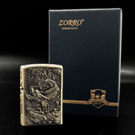 Xtreme Store ไฟแช็ก ลวดลายสวย zippo ซิปโป้ ไฟแช็คทรงเท่ ZORRO ไฟแช็ค ไฟแช็คคุณภาพดี ของสะสม สำหรับเด