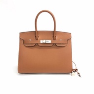 Hermès 金棕 Birkin30 外縫 Z刻 手提包