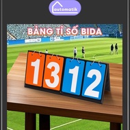 Automik Foldable Waterproof 4-Digit Sports Scoreboard Badminton Table Tennis Scoreboard