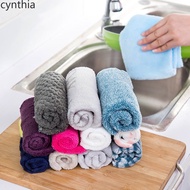 1pc Non-oil towel dish cloth fiber cloth soft dish towel Non Stick Oil Hanging Hand Dish Towels Kitc