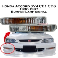 Honda Accord SV4 CE1 CD6 1996-1997 Clear Front Bumper Lamp Signal Lamp Light Lampu Bumper NEW