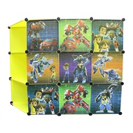 AS 9.5 Cubes Tobot DIY Cabinet Wardrobe (146 x 37 x 110cm)