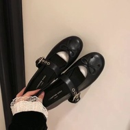 New Butterfly 2025 Flat Ballet Knot Lambskin Shoes Mary Jane Shoes