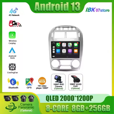 For Kia Cerato 1 LD 2005-2006 AUTO AC Car Radio Multimedia Video Player Navigation Android screen fo