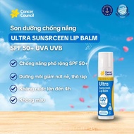 Son chống nắng Cancer Council Ultra Suncreen Lip Balm SPF50+ 4g