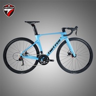 TWITTER R10RS-24 Speed Hydraulic Disc Brake T800 Carbon Fiber Road Bike Full Hidden Innerline Breaki