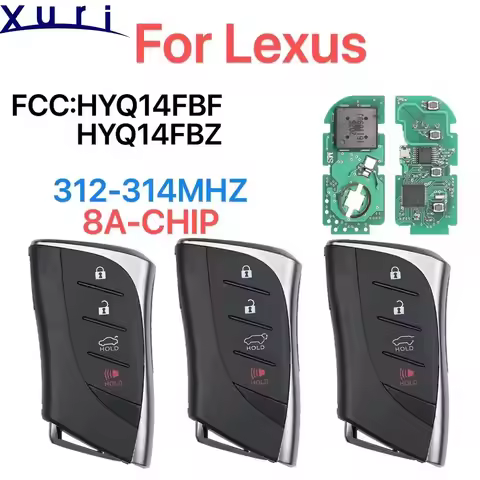 Car Remote smart Key For 0440-3410 Lexus ES200 ES250 ES350 ES300h ES350h LS300 FCC:HYQ14FBF 312-314M