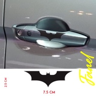 Car Door Handle Sticker Super Hero BATMAN Car Handle Cuting Sticker - BATMAN 1