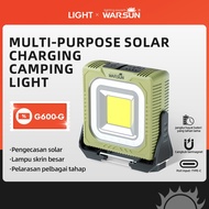 WARSUN G600-G Rechargeable Camping Work Light,  Portable Magnetic Flashlight, For Repair, Emergency
