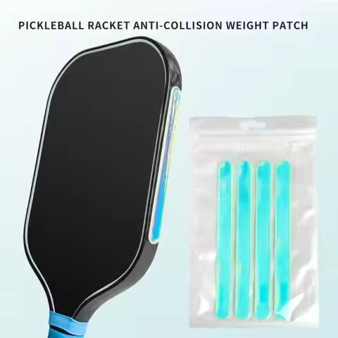 4Pcs Wear-Resistant Pickleball Paddle Weight Tape Increase Strength Universal Paddle Balance Sticker
