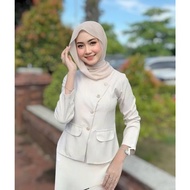 KEMEJA Roman Vest Shirt Semi Blazer Casual Outfit