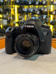 *初階易用影人像* Canon 6D 連鏡頭 50mm F1.8 全片幅 入門機 單反 人像 大光圈 景深 前清後朦 適合初學者 簡單影用 歡迎黎試機