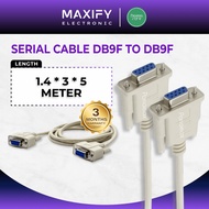 Panamax 1.4 ~ 5 Meter DB9F - DB9F Serial Cable DB 9Pin Female to Female RS232 Extension = E3322