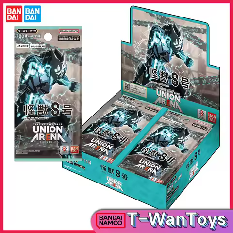 Bandai Union Arena Booster Pack, Kaiju No. 8 (Box) 16 Pack TCG Collectible Card, Japanese Edition Or