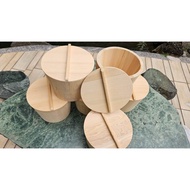 An Taiwan Cypress-Round Cypress Rice Barrel-Heavy Oil Type