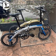 Camp Snoke 10 speed Shimano Tiagra (Rim 16inch) Folding Bike